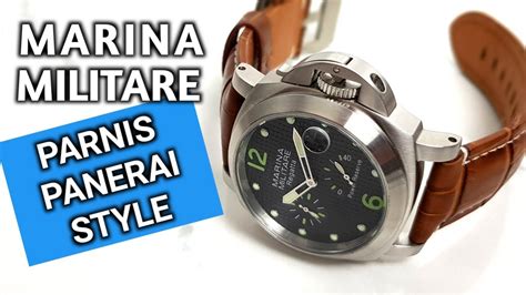 marina militare panerai luminor homage|marina militare parnis panerai.